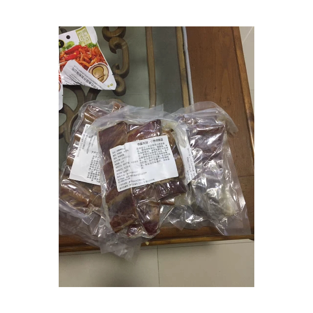 苑果苑四川川味腊排骨500g真空包装