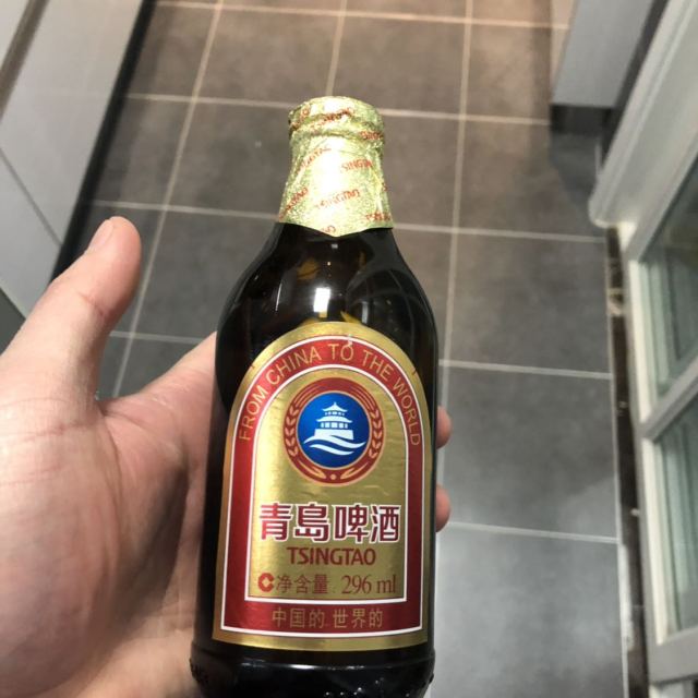 青岛啤酒tsingtao小棕金11度296ml24瓶瓶装整箱装国产啤酒