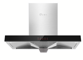小霸王ds9012抽油烟机欧式大吸力 t形家用脱排油烟机顶吸式智能触摸吸