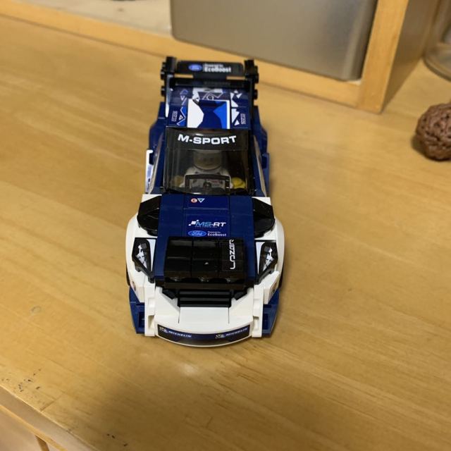 lego 乐高 speed赛车系列 福特嘉年华m-sport车队世界拉力锦标赛赛车