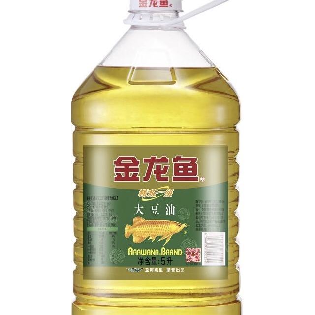 金龙鱼 精炼一级大豆油 5l/桶 食用油 优质大豆油高清大图