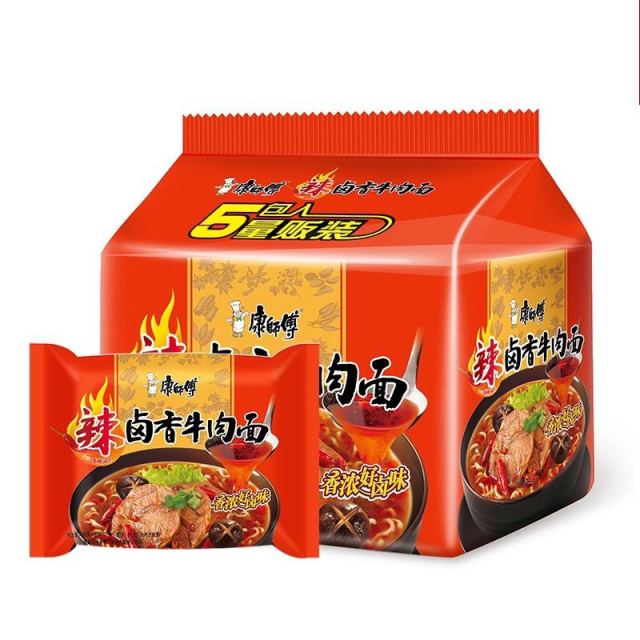 > 康师傅 辣卤牛肉面 五连包 101g/袋*5商品评价 > 谢谢啦很好,忘记
