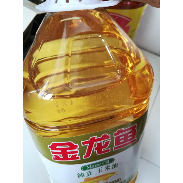 金龍魚純正玉米油 4l 桶裝壓榨一級食用油 新老包裝隨機發貨高清大圖