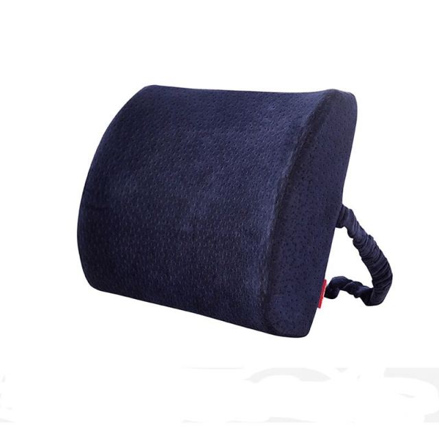 雅鹿·自由自在 记忆棉腰靠 办公室靠垫腰靠汽车腰靠腰垫抱枕靠枕椅子