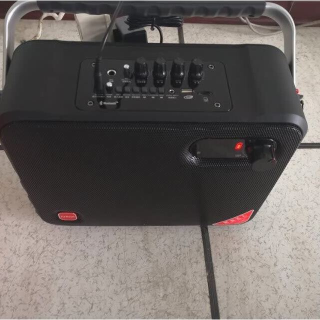 万利达malatay66英寸广场舞音响户外移动大功率便携式手提音箱插卡