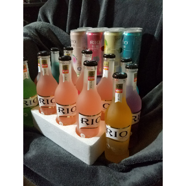 锐澳(rio)洋酒 鸡尾酒 预调酒果酒 水蜜桃味 275ml*6瓶