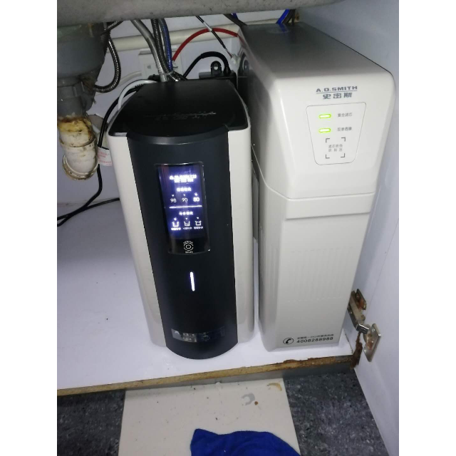 o.smith)厨下式家用净饮水机d30a1 加热式 搭配反渗透净水器 可出热水