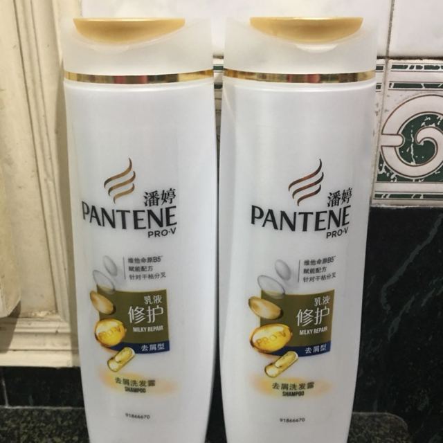 潘婷去屑洗发水乳液修护400ml强韧深层滋养新老包装随机发货