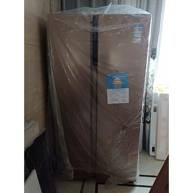 海尔(haier)bcd-541wdpj 541升对开门家用电冰箱 分层多路送风 风冷