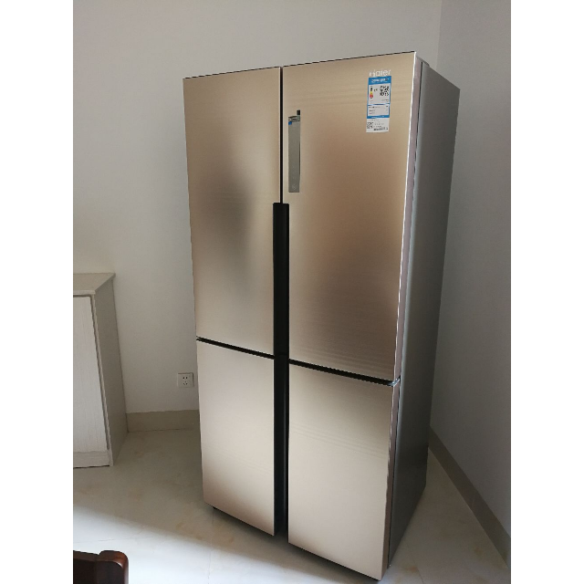 海尔(haier)bcd-458wdvmu1 458升十字门对开门多门变频冰箱 风冷无霜