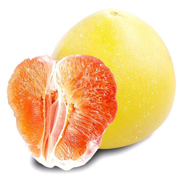 展卉 精品琯溪蜜柚 红心柚子2粒 18kg