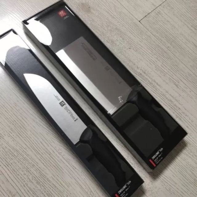 双立人(zwilling)style系列中片刀多用刀2件套装 厨房家用不锈钢切菜