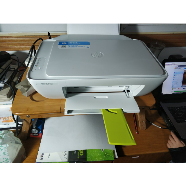 套餐惠普deskjet2132惠众系列彩色喷墨一体机f6v21aa803黑色墨盒f6v20