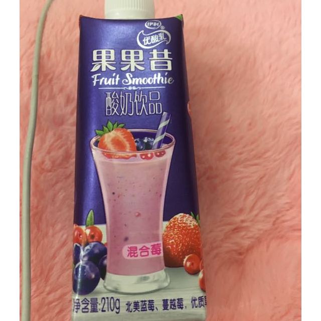 伊利果果昔酸奶饮品210g12盒