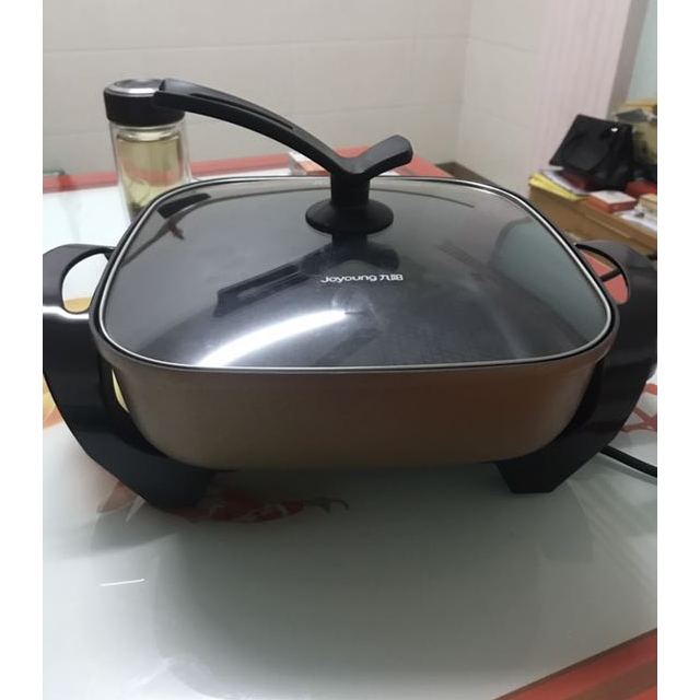 九阳joyoung电火锅jk45h02升级款6l大容量韩式方锅自动断电支持温度