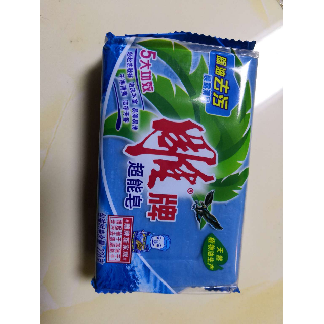雕牌超能洗衣皂226g纳爱斯