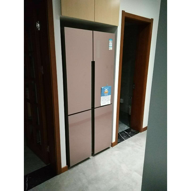 海尔(haier)双对开门十字对开四门变频一级静音家用电冰箱549升 bcd