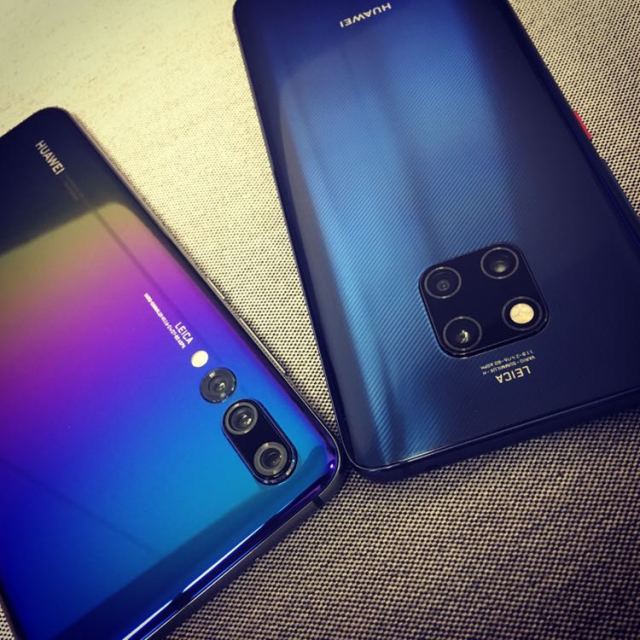 华为/huawei mate 20 pro 宝石蓝(ud)8gb 128gb 屏下指纹版麒麟980