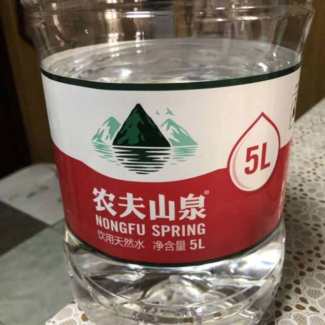 農夫山泉天然飲用水5l4整箱裝