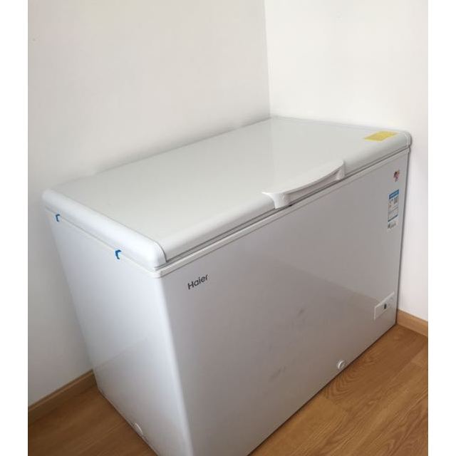 海尔(haier)bc/bd-318hd 318升 商用小冰箱 卧式冷柜 顶开门冷藏冷冻