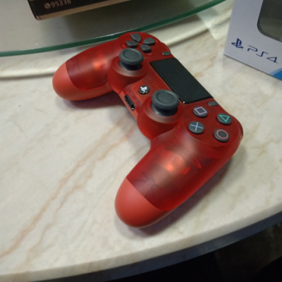 索尼(sony)【ps4官方配件】playstation 4 游戏手柄 红色