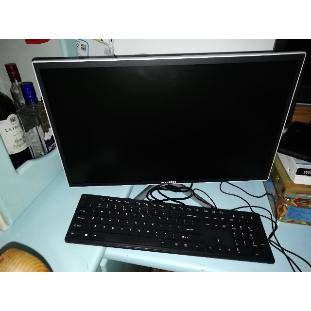 现代hyundai一体机电脑215英寸台式整机商务办公家用学习f2215酷睿i5