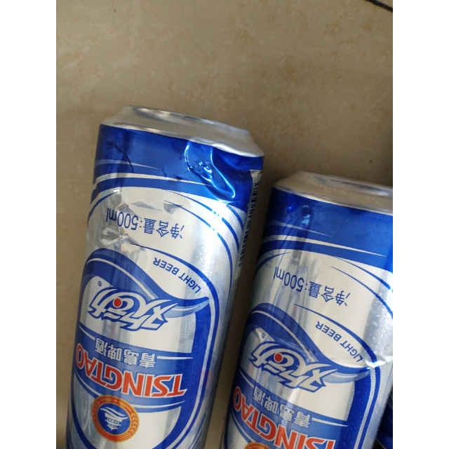 青岛啤酒tsingtao欢动啤酒7度500ml12罐整箱装官方直营