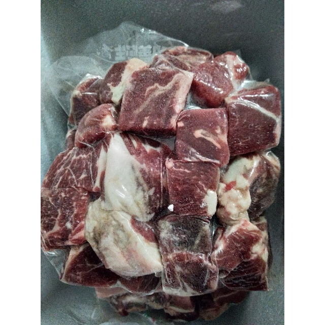 恒都阿根廷进口牛腩块冷冻排酸牛肉1000g