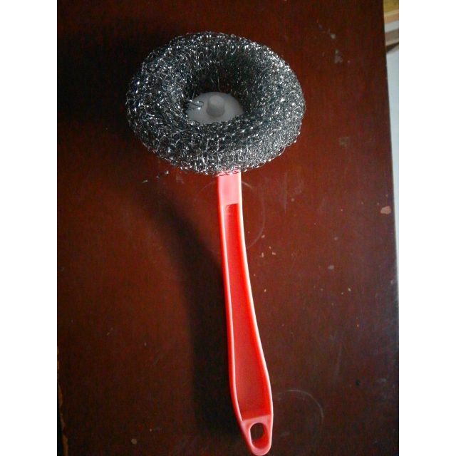 锅刷8件套厨房家用长柄锅刷7个替换头刷洗锅刷钢丝球刷锅刷子长柄清洁