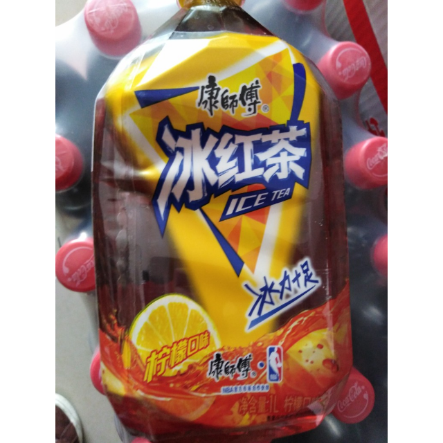 康师傅 冰红茶柠檬味1l*12瓶 箱装 茶饮料(新老包装随机发货)商品