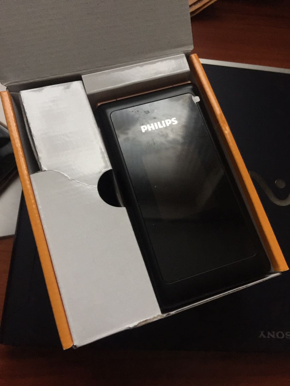 飞利浦(philips) e259s 翻盖双屏移动联通老人手机双卡双待大字大声长