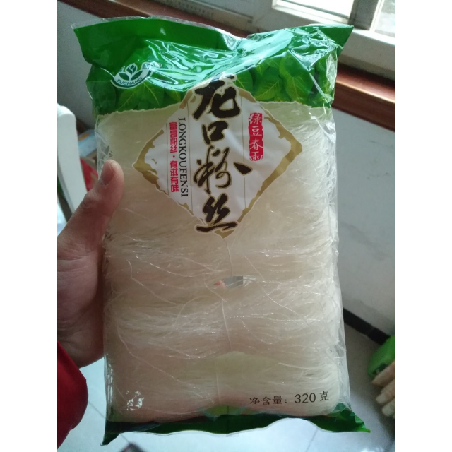 富昌龙口粉丝产地火锅凉拌方便干货扇贝蒜蓉米粉米线320g
