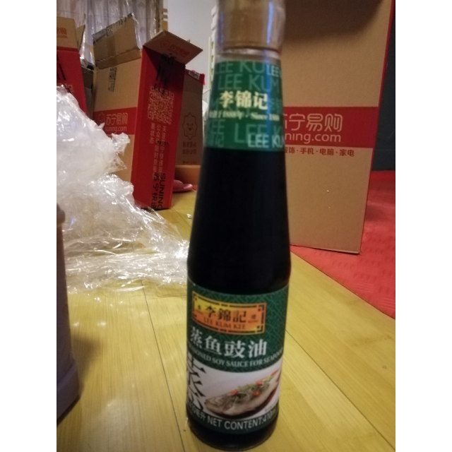 李錦記蒸魚豉油410ml瓶