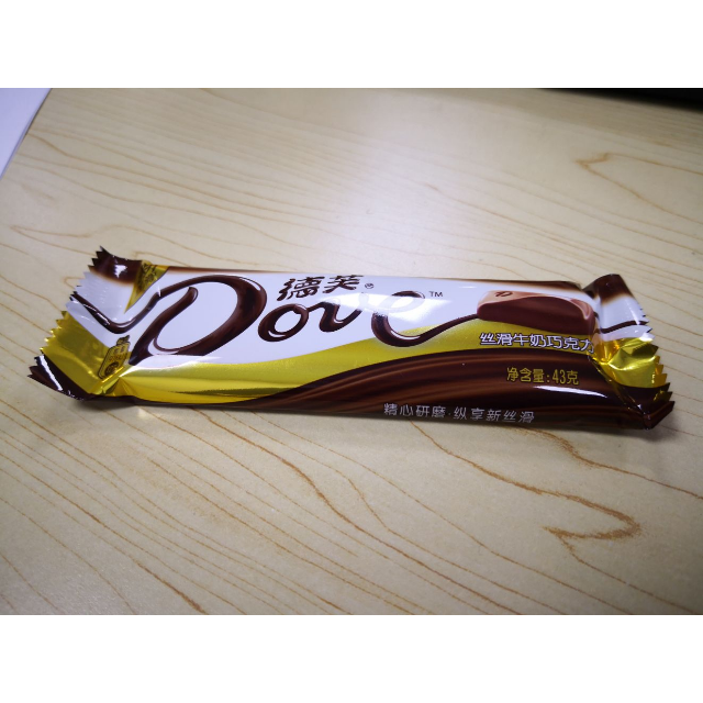 德芙丝滑牛奶巧克力43g