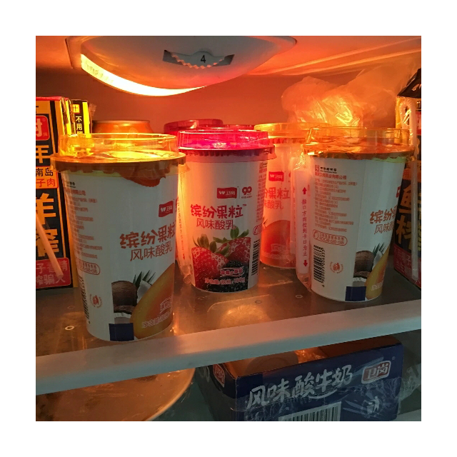 卫岗双果粒酸牛奶草莓桑葚180g