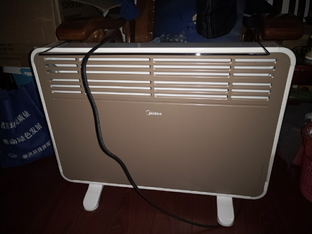 美的(midea)取暖器 hdy20k 欧快快热炉 对衡式浴室防水家用电暖气家用