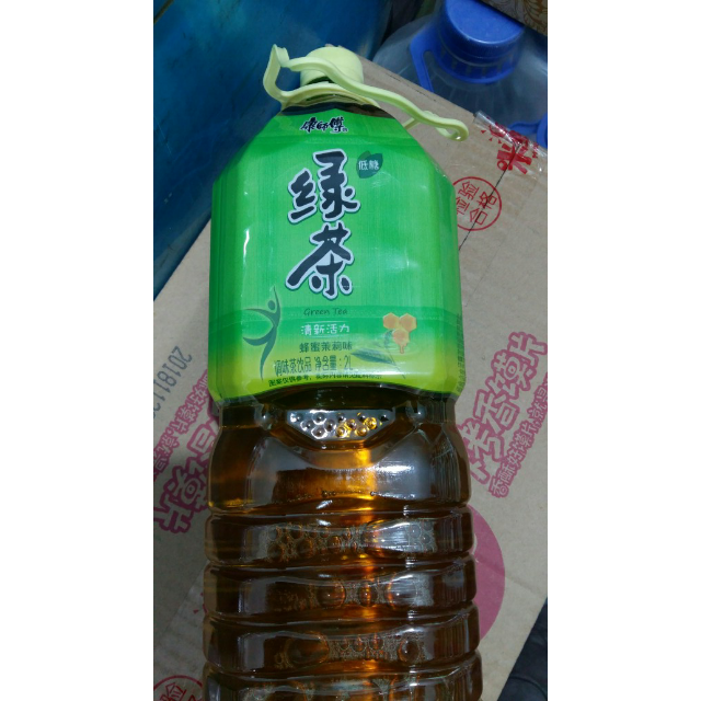 康师傅绿茶蜂蜜茉莉味茶饮料2l6瓶整箱装