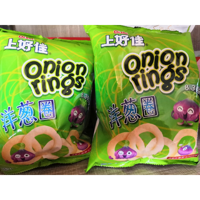 上好佳洋葱圈膨化食品40g袋