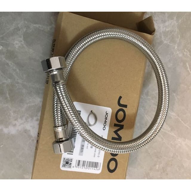 jomoo九牧不锈钢软管热水器马桶进水管单冷/冷热面盆水龙头编织管
