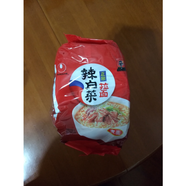农心辣白菜五连包120g5韩国泡菜拉面速食方便面袋装面韩式泡面非火鸡