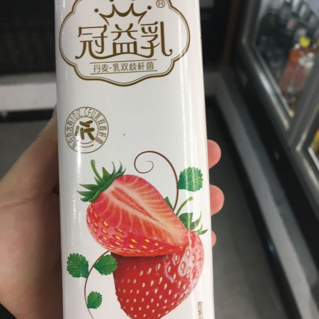 蒙牛冠益乳风味发酵乳草莓果粒酸奶酸牛奶450g