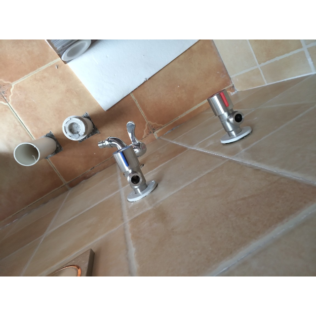 higold悍高不锈钢角阀989053全304不锈钢角阀一对