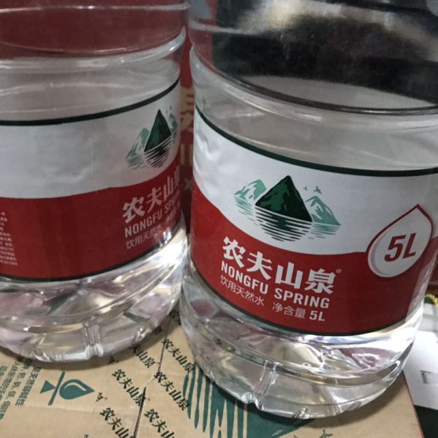 農夫山泉天然飲用水5l*4 整箱裝