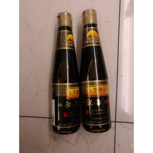 李锦记秘制红烧汁410ml瓶