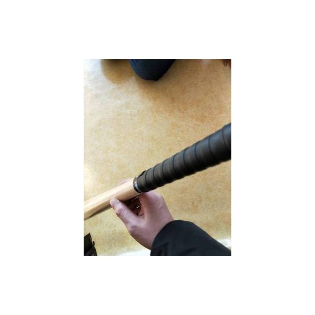 闪电客棒球棒防身打架武器防卫实心车载棒球棍实木橡木垒球棒球杆