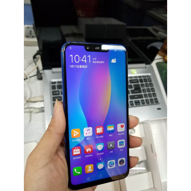 华为huawei华为nova3i全面屏4gb128gb蓝楹紫移动联通电信全网通4g手机