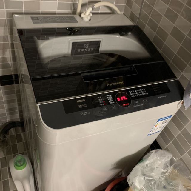 松下panasonicxqb70q7h2f7公斤全自动洗衣机波轮洗衣机爱妻号宽瀑布