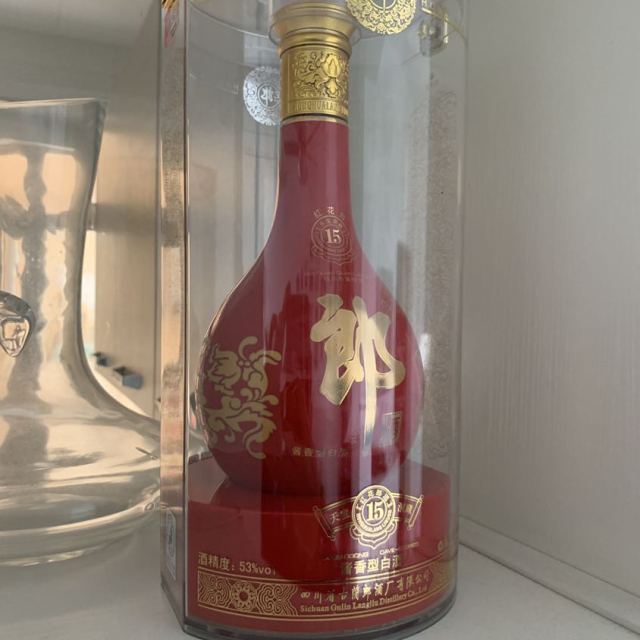 郎酒红花郎1553度500ml单瓶装酱香型白酒