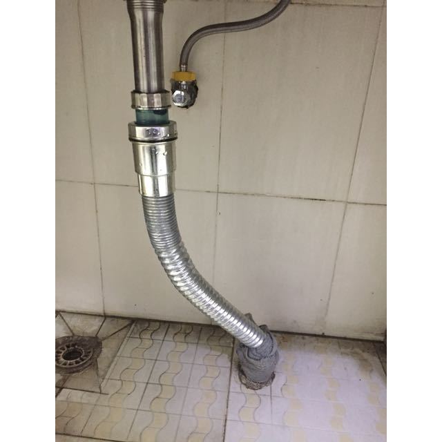 君泉(junquan) 水槽下水器 厨卫台面盆下水器 排水管防臭长软管水槽下