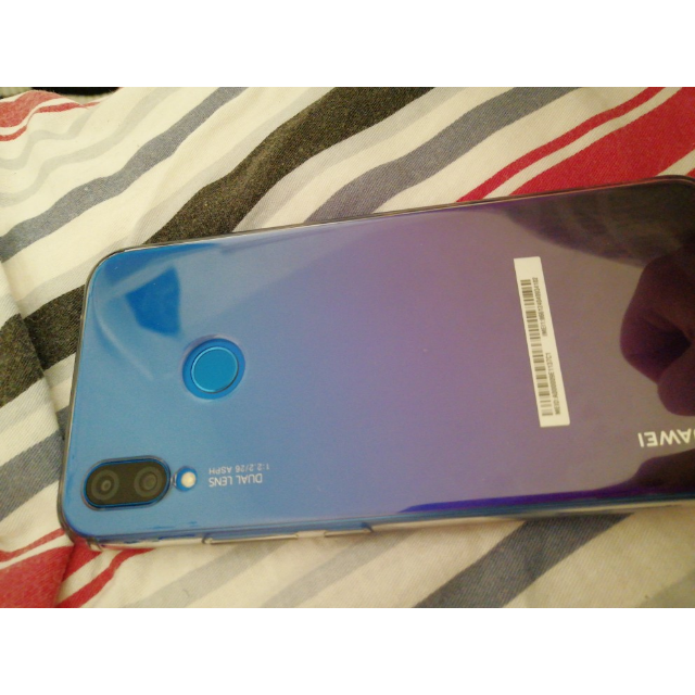 华为huawei华为nova3i全面屏4gb128gb蓝楹紫移动联通电信全网通4g手机